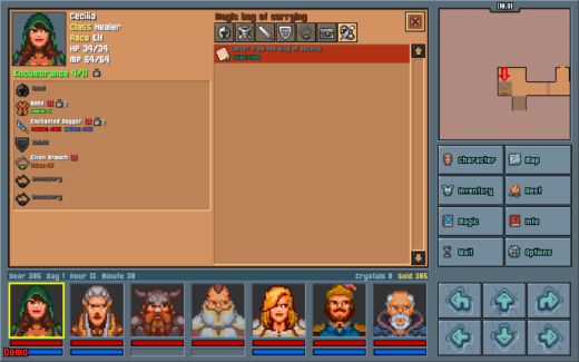 Mohlo by se líbit: indie dungeony Legends of Amberland