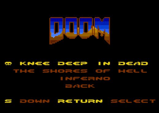 Peklo opět na osmibitech – DOOM pro Atari XL/XE