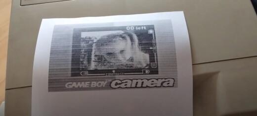 Jehličkový fotokoutek s Game Boy kamerkou