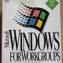 Krabice s Windows for Workgroups – nemáte manuál?