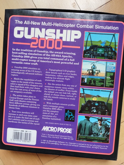 Krabice: Gunship 2000