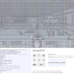 Zahrajte si DOOM v… PDFku?