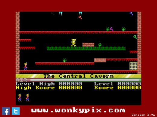 Manic Miner Engine, stvořte vlastní klon legendární plošinovky