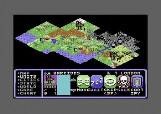 8-bit Civilizations – zahrajte si demo Civilizace pro Commodore 64