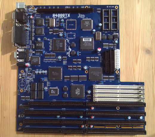 A4000TX – Amiga 4000 ATX motherboard