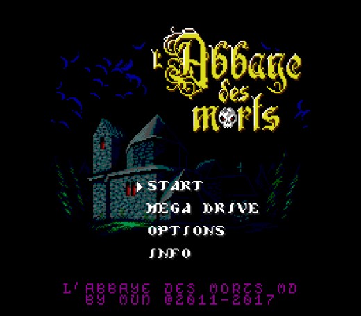 L’Abbaye des Morts pro konzoli SEGA Mega Drive