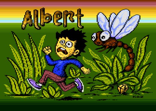 Albert, nová plošinovka pro Atari XL/XE