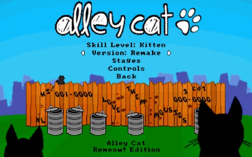 Alley Cat Remeow Edition, předělávka CGA klasiky