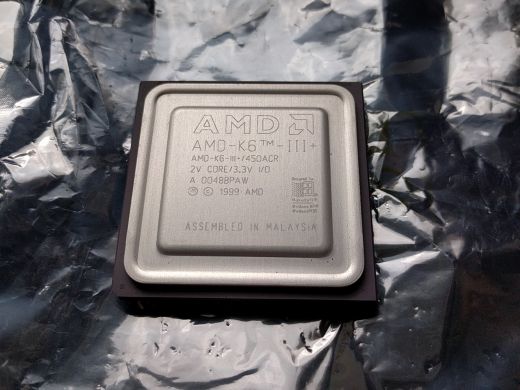 HW koutek: AMD K6-III+ 450MHz