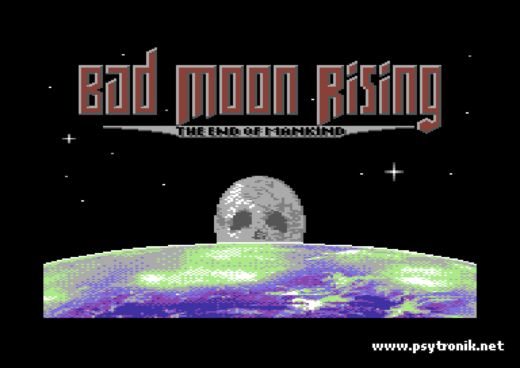 Bad Moon Rising, náckové na Měsíci! (C64)