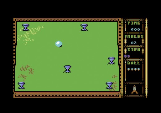 Ball, kulečníkově-logická novinka pro Commodore 64