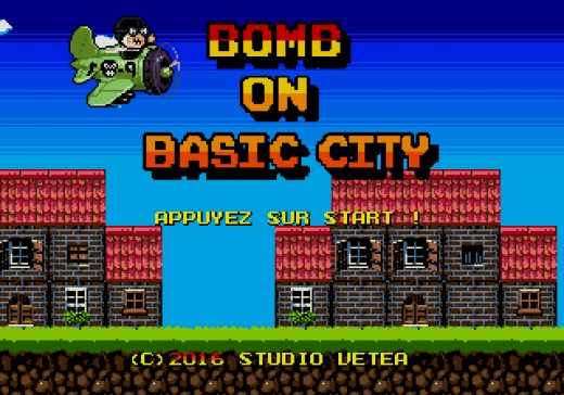 Bomb on Basic City, nová hra pro SEGA Mega Drive