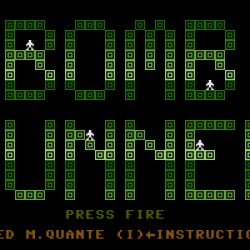 Bomb Runner, nová hra pro Commodore 16 / 116 / Plus4