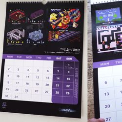 Retroherní kalendář ChinnyVision Calendar 2017