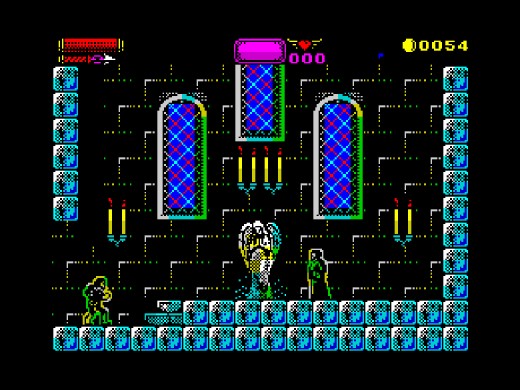 Novinka pro ZX Spectrum 128: Castlevania Spectral Interlude