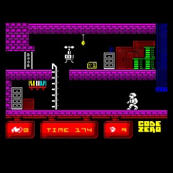 Code Zero, nová hra pro ZX Spectrum