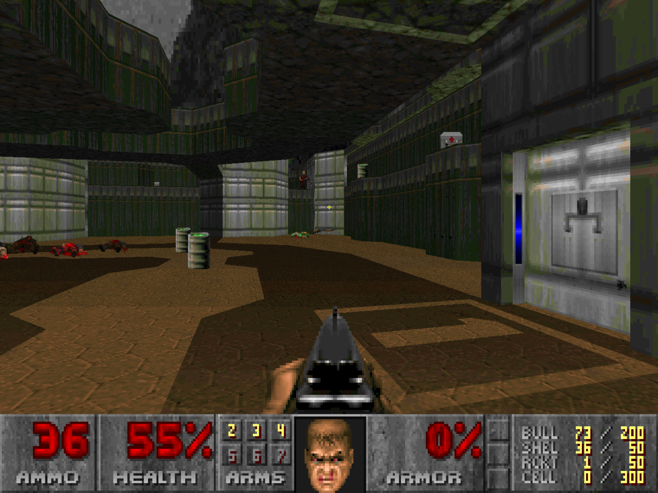 wolfenstein 3d maps e1m1