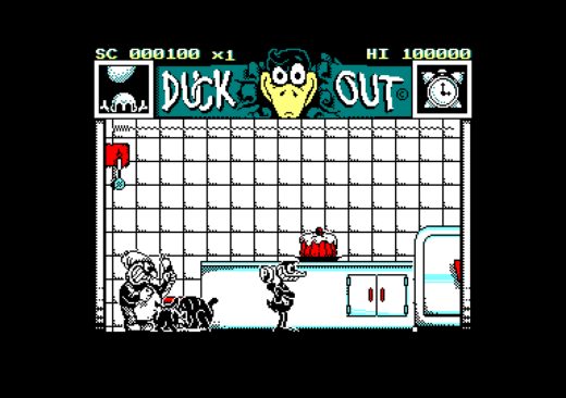 Duck Out, novinka pro Amstrad CPC