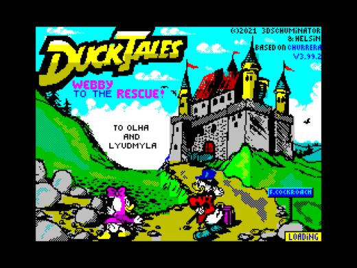 DuckTales: Webby To The Rescue, novinka pro ZX Spectrum