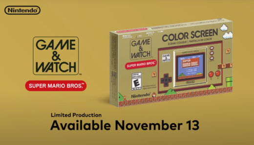 Nintendo vydá speciální výroční model konzole Game&Watch