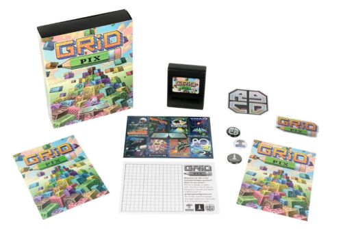 GRID PIX – nová hra pro Commodore 64