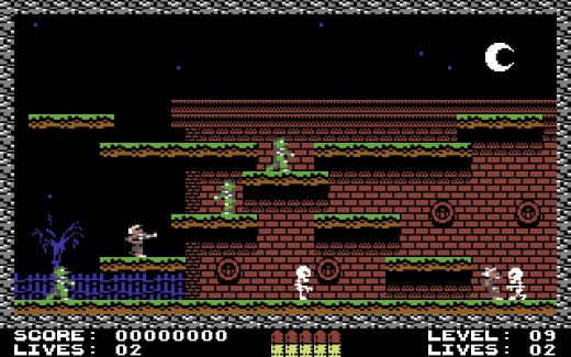 Guns ‚n‘ Ghosts, novinka pro Commodore 64