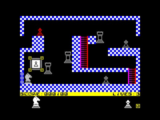 Knight Hero, šachy inspirovaná novinka pro ZX Spectrum