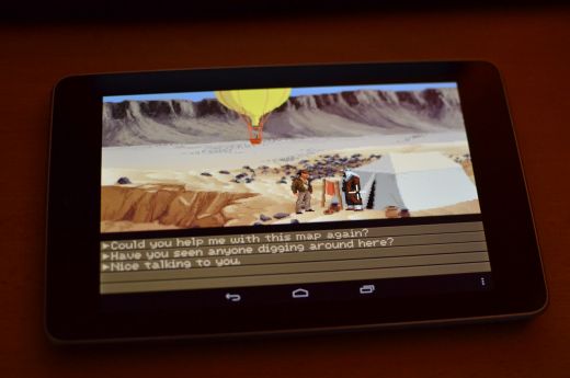 ScummVM na tabletu (Nexus 7)