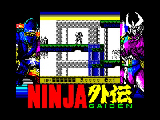 Ninja Gaiden Shadow Warriors – z Game Boye na ZX Spectrum