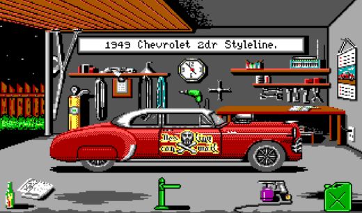 Palubní desky aut z 10 DOSových závodních her
