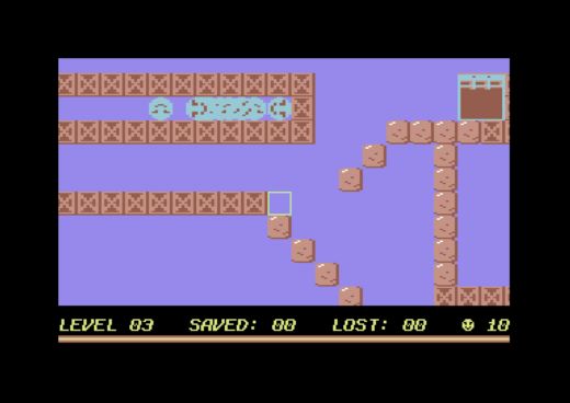 Planet Balls, puzzle novinka pro Commodore 64