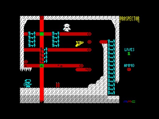 Prospector, novinka pro ZX Spectrum