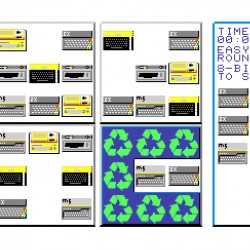 Recycler, nová hra pro Sharp MZ-800