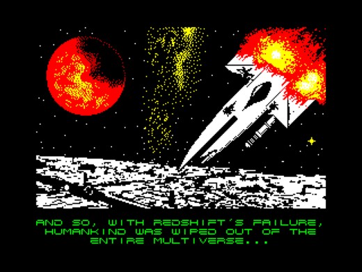 Redshift, lahůdková shmup pro ZX Spectrum