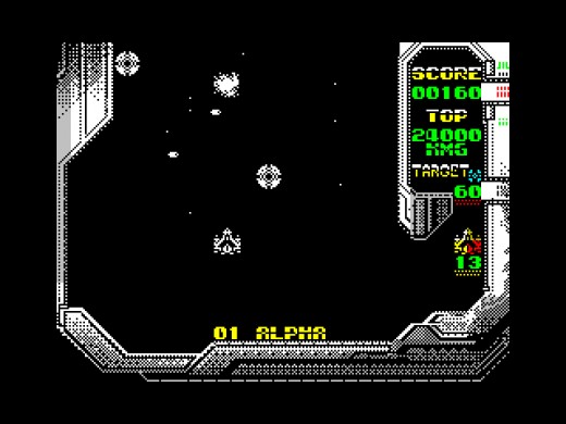 RetroForce, pocta arkádové klasika Star Force (ZX)