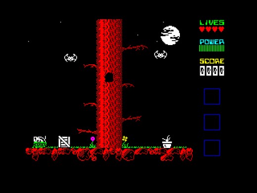 Robot 1 in … THE PLANET OF DEATH, nová hra pro ZX Spectrum