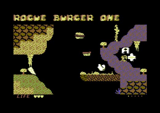 Rogue Burger One, bludišťovka pro Commodore 64