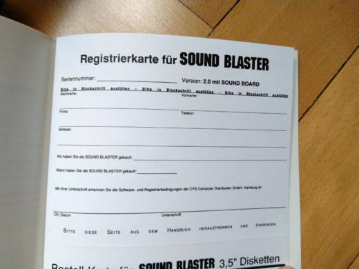 Krabice: Sound Blaster 2.0 CT1350B