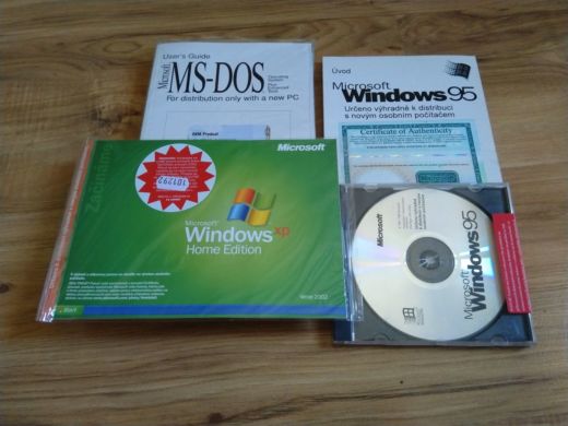 Instalačky MS-DOSu – BONUS do soutěže