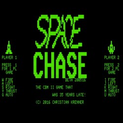 Space Chase, střílečka pro Commodore CBM-II