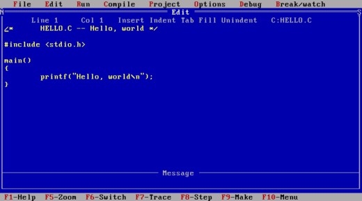 Základy tvorby her v DOSu