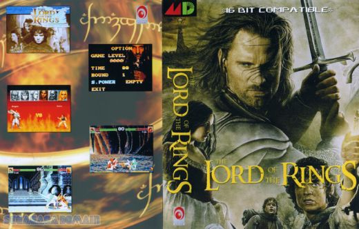 Bojovka pro SEGA Mega Drive dle filmového Pán Prstenů