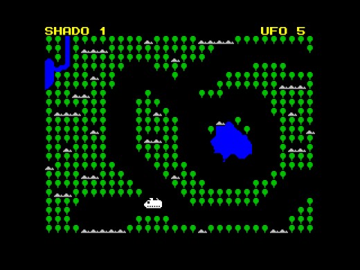 UFO, novinka pro ZX Spectrum inspirovaná dávným seriálem